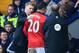 WEST BROMWICH, ENGLAND - MARCH 08: David Moyes manager of Manchester United speaks to Robin van Persie of Manchester United as he is substituted during the Barclays Premier League match between West Bromwich Albion and Manchester United at The Hawthorns