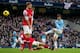 Arsenal have to stop David Silva from running the game.