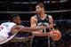 LOS ANGELES, CA - FEBRUARY 18: Tim Duncan #21 of the San Antonio Spurs handles the ball against DeAndre Jordan #6 of the Los Angeles Clippers at STAPLES Center on February 18, 2014 in Los Angeles, California. NOTE TO USER: User expressly acknowledges and