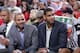 PORTLAND, OR - FEBRUARY 19: Tony Parker #9 and Tim Duncan #21 of the San Antonio Spurs talk on the bench against the Portland Trail Blazers on February 19, 2014 at the Moda Center Arena in Portland, Oregon. NOTE TO USER: User expressly acknowledges and a