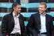 LONDON - AUGUST 24: Manager of Chelsea, Jose Mourinho, (L) talks with Chelsea owner Roman Abramovich before the Barclays Premiership match between Crystal Palace and Chelsea at Selhurst Park on August 24, 2004 in London. (Photo by Phil Cole/Getty Images