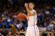 ORLANDO, FL - MARCH 22: Scottie Wilbekin #5 of the Florida Gators calls a play in the second half while taking on the Pittsburgh Panthers during the third round of the 2014 NCAA Men's Basketball Tournament at Amway Center on March 22, 2014 in Orlando, Fl
