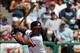Mar 14, 2014; Lake Buena Vista, FL, USA; Atlanta Braves center fielder B.J. Upton (2) at bat against the Tampa Bay Rays at Champion Stadium. Mandatory Credit: Kim Klement-USA TODAY Sports