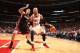 CHICAGO, IL - MARCH 9: Taj Gibson #22 of the Chicago Bulls handles the ball against the Miami Heat during a game at the United Center in Chicago. NOTE TO USER: User expressly acknowledges and agrees that, by downloading and or using this photograph, User