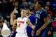 MEMPHIS, TN - MARCH 27: Scottie Wilbekin #5 of the Florida Gators celebrates against the UCLA Bruins during a regional semifinal of the 2014 NCAA Men's Basketball Tournament at the FedExForum on March 27, 2014 in Memphis, Tennessee. (Photo by Kevin C. C