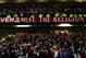 MANCHESTER, ENGLAND - JANUARY 22: Sunderland fans celebrate following their team's 2-1 victory following the penalty shootout during the Capital One Cup semi final, second leg match between Manchester United and Sunderland at Old Trafford on January 22,