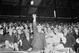 Roosevelt throwing out the first ball in Washington in 1940.