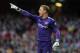 LONDON, ENGLAND - MARCH 29: Joe Hart of Manchester City points during the Barclays Premier League match between Arsenal and Manchester City at Emirates Stadium on March 29, 2014 in London, England. (Photo by Shaun Botterill/Getty Images)