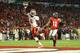 MIAMI GARDENS, FL - JANUARY 03: Sammy Watkins #2 of the Clemson Tigers celebrates after scoring a touchdown in the first quarter against Vonn Bell #11 Ohio State Buckeyes during the Discover Orange Bowl at Sun Life Stadium on January 3, 2014 in Miami Gar