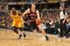 INDIANAPOLIS - MARCH 21: Mike Dunleavy #34 of the Chicago Bulls drives against the Indiana Pacers at Bankers Life Fieldhouse on March 21, 2014 in Indianapolis, Indiana. NOTE TO USER: User expressly acknowledges and agrees that, by downloading and or usin