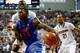 STORRS, CT - DECEMBER 02: Casey Prather #24 of the Florida Gators drives to the basket against the Connecticut Huskies during the game at Harry A. Gampel Pavilion on December 2, 2013 in Storrs, Connecticut. (Photo by Jared Wickerham/Getty Images)
