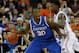 ATLANTA, GA - MARCH 16: Julius Randle #30 of the Kentucky Wildcats drives against Casey Prather #24 of the Florida Gators in the first half during the Championship game of the 2014 Men's SEC Basketball Tournament at Georgia Dome on March 16, 2014 in Atla