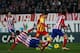 Atletico Madrid are out to stop the Blaugrana.