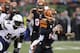 Dalton turned the ball over three times in a playoff loss to the San Diego Chargers last January.