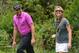 SUN CITY, SOUTH AFRICA - DECEMBER 03: Sergio Garcia of Spain with his friend Katharina Boehm during the pro - am prior to the start of the Nedban Golf Challenge at Gary Player CC on December 3, 2013 in Sun City, South Africa. (Photo by Stuart Franklin/