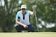 DORAL, FL - MARCH 08: Henrik Stenson of Sweden lines up a putt during the third round of the World Golf Championships-Cadillac Championship at Trump National Doral on March 8, 2014 in Doral, Florida. (Photo by Mike Ehrmann/Getty Images)