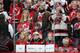 NEWARK, NJ - FEBRUARY 26: Fans of the New Jersey Devils welcome back Martin Brodeur with a sign just prior to the game between the New Jersey Devils and the Colorado Avalanche at the Prudential Center on February 26, 2009 in Newark, New Jersey. (Photo by
