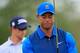 DORAL, FL - MARCH 06: Tiger Woods reacts to a missed putt on the second green during the first round of the World Golf Championships-Cadillac Championship at Trump National Doral on March 6, 2014 in Doral, Florida. (Photo by Jamie Squire/Getty Images)