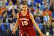 GAINESVILLE, FL - NOVEMBER14: Forward Sam Dekker #15 of the Wisconsin Badgers drives up court against the Florida Gators November 14, 2012 at Stephen C. O'Connell Center in Gainesville, Florida. Florida won 74 - 56. (Photo by Al Messerschmidt/Getty Image