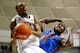 STORRS, CT - DECEMBER 02: Ryan Boatright #11 of the Connecticut Huskies drives to the basket in front of Patric Young #4 of the Florida Gators in the second half during the game at Harry A. Gampel Pavilion on December 2, 2013 in Storrs, Connecticut. (Pho
