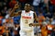 BUFFALO, NY - MARCH 20: Jerami Grant #3 of the Syracuse Orange reacts against the Western Michigan Broncos during the second round of the 2014 NCAA Men's Basketball Tournament at the First Niagara Center on March 20, 2014 in Buffalo, New York. (Photo by