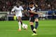 PARIS, FRANCE - APRIL 02: Ezequiel Lavezzi of PSG scores the opening goal during the UEFA Champions League quarter final, first leg match between Paris Saint Germain and Chelsea at Parc des Princes on April 2, 2014 in Paris, France. (Photo by Shaun Bott