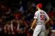 BOSTON, MA - OCTOBER 30: Michael Wacha #52 of the St. Louis Cardinals looks on against the Boston Red Sox during Game Six of the 2013 World Series at Fenway Park on October 30, 2013 in Boston, Massachusetts. (Photo by Elsa/Getty Images)