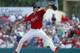 JUPITER, FL - MARCH 2: Michael Wacha #52 of the St Louis Cardinals throws the ball against the New York Mets in the first inning during a spring training game at Roger Dean Stadium on March 2, 2014 in Jupiter, Florida. (Photo by Joel Auerbach/Getty Images