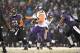 BALTIMORE, MD - DECEMBER 08: Running back Toby Gerhart #32 of the Minnesota Vikings runs the ball in for a touchdown against the Baltimore Ravens at M&T Bank Stadium on December 8, 2013 in Baltimore, Maryland. The Ravens defeated the Vikings 29-26. (Pho