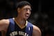 DENVER, CO - APRIL 2: Anthony Davis #23 of the New Orleans Pelicans looks on against the Denver Nuggets on April 2, 2014 at the Pepsi Center in Denver, Colorado. NOTE TO USER: User expressly acknowledges and agrees that, by downloading and/or using this P