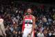 WASHINGTON, DC - MARCH 29: John Wall #2 of the Washington Wizards celebrates during a game against the Atlanta Hawks at the Verizon Center on March 29, 2014 in Washington, DC. NOTE TO USER: User expressly acknowledges and agrees that, by downloading and o
