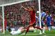 LONDON, ENGLAND - MAY 05: Andy Carroll of Liverpool turns to celebrate a goal that was not given during the FA Cup with Budweiser Final match between Liverpool and Chelsea at Wembley Stadium on May 5, 2012 in London, England. (Photo by Clive Brunskill/G