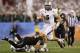 GLENDALE, AZ - JANUARY 01: Quarterback Blake Bortles #5 of the UCF Knights runs with the football against the Baylor Bears during the Tostitos Fiesta Bowl at University of Phoenix Stadium on January 1, 2014 in Glendale, Arizona. (Photo by Christian Pete