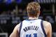 DALLAS, TX - MARCH 21: Dirk Nowitzki #41 of the Dallas Mavericks on the court during the game against the Denver Nuggets on March 21, 2014 at the American Airlines Center in Dallas, Texas. NOTE TO USER: User expressly acknowledges and agrees that, by down