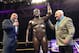 Triple H presents the Bruno Sammartino statue.