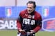 Prandelli urges his charges on during Italy's March training camp.