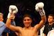 LAS VEGAS, NV - MAY 05: Jessie Vargas celebrates his unanimous decision victory against Steve Forbes during their welterweight fight at the MGM Grand Garden Arena on May 5, 2012 in Las Vegas, Nevada. (Photo by Al Bello/Getty Images)