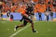 GLENDALE, AZ - JANUARY 02: Justin Gilbert #4 of the Oklahoma State Cowboys returns a kick off agains the Stanford Cardinal during the Tostitos Fiesta Bowl on January 2, 2012 at University of Phoenix Stadium in Glendale, Arizona. (Photo by Doug Pensinger