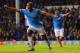 LONDON, ENGLAND - JANUARY 29: Vincent Kompany of Manchester City celebrates scoring their fifth goal during the Barclays Premier League match between Tottenham Hotspur and Manchester City at White Hart Lane on January 29, 2014 in London, England. (Photo