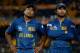 COLOMBO, SRI LANKA - OCTOBER 07: Sri Lanka captain Mahela Jayawardene reacts alongside
Kumar Sangakkara after losing the ICC World Twenty20 2012 Final between Sri Lanka and the West Indies at R. Premadasa Stadium on October 7, 2012 in Colombo, Sri Lank