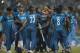 DHAKA, BANGLADESH - APRIL 06: Kumar Sangakkara of Sri Lanka is mobbed by teammates in celebration after winning the ICC World Twenty20 Bangladesh 2014 Final between India and Sri Lanka at Sher-e-Bangla Mirpur Stadium on April 6, 2014 in Dhaka, Bangladesh
