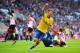 SUNDERLAND, ENGLAND - SEPTEMBER 14: Aaron Ramsey of Arsenal celebrates his second goal during the Barclays Premier League match between Sunderland and Arsenal at the Stadium of Light on September 14, 2013 in Sunderland, England. (Photo by Laurence Griff