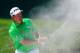 ORLANDO, FL - MARCH 20: Lee Westwood of England hits his second shot from a bunker on the 17th hole during the first round of the Arnold Palmer Invitational presented by MasterCard at the Bay Hill Club and Lodge on March 20, 2014 in Orlando, Florida. (Ph