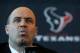 HOUSTON, TX - JANUARY 03: Bill O'Brien speaks to the media after being introduced as the new head coach of the Houston Texans at a press conference at Reliant Stadium on January 3, 2014 in Houston, Texas. (Photo by Scott Halleran/Getty Images)