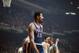BOSTON - 1968: Wilt Chamberlain #13 of the Philadelphia 76ers looks on against the Boston Celtics during a game played in 1968 at the Boston Garden in Boston, Massachusetts. NOTE TO USER: User expressly acknowledges and agrees that, by downloading and or