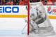 PHILADELPHIA, PA - APRIL 15: Marc-Andre Fleury #29 of the Pittsburgh Penguins looks on from inside the net against the Philadelphia Flyers in Game Three of the Eastern Conference Quarterfinals during the 2012 NHL Stanley Cup Playoffs on April 15, 2012 at