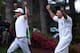 AUGUSTA, GA - APRIL 14: Adam Scott of Australia celebrates after his birdie putt on the second play off hole which saw him win the Green Jacket during the final round of the 2013 Masters at the Augusta National Golf Club on April 14, 2013 in Augusta, Geo