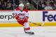 WINNIPEG, MB - MARCH 22: Jiri Tlusty #19 of the Carolina Hurricanes keeps an eye on the play during first period action against the Winnipeg Jets at the MTS Centre on March 22, 2014 in Winnipeg, Manitoba, Canada. The Canes defeated the Jets 3-2. (Photo by