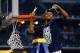 ARLINGTON, TX - APRIL 07: Ryan Boatright #11 of the Connecticut Huskies cuts the net after defeating the Kentucky Wildcats 60-54 in the NCAA Men's Final Four Championship at AT&T Stadium on April 7, 2014 in Arlington, Texas. (Photo by Ronald Martinez/Get