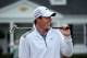 AUGUSTA, GA - APRIL 08: Rory McIlroy of Northern Ireland waits on the practice green during a practice round prior to the start of the 2014 Masters Tournament at Augusta National Golf Club on April 8, 2014 in Augusta, Georgia. (Photo by Andrew Redington
